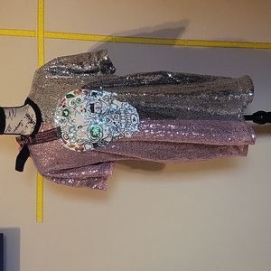 Sugar skull sequin top